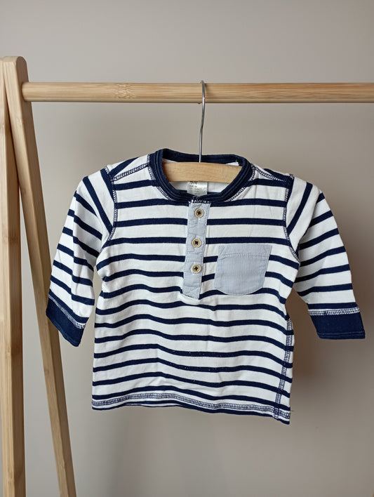 Longsleeve met strepen 68 H&M