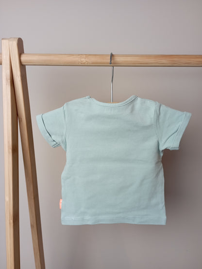 T-shirt met zebra 50 Hema