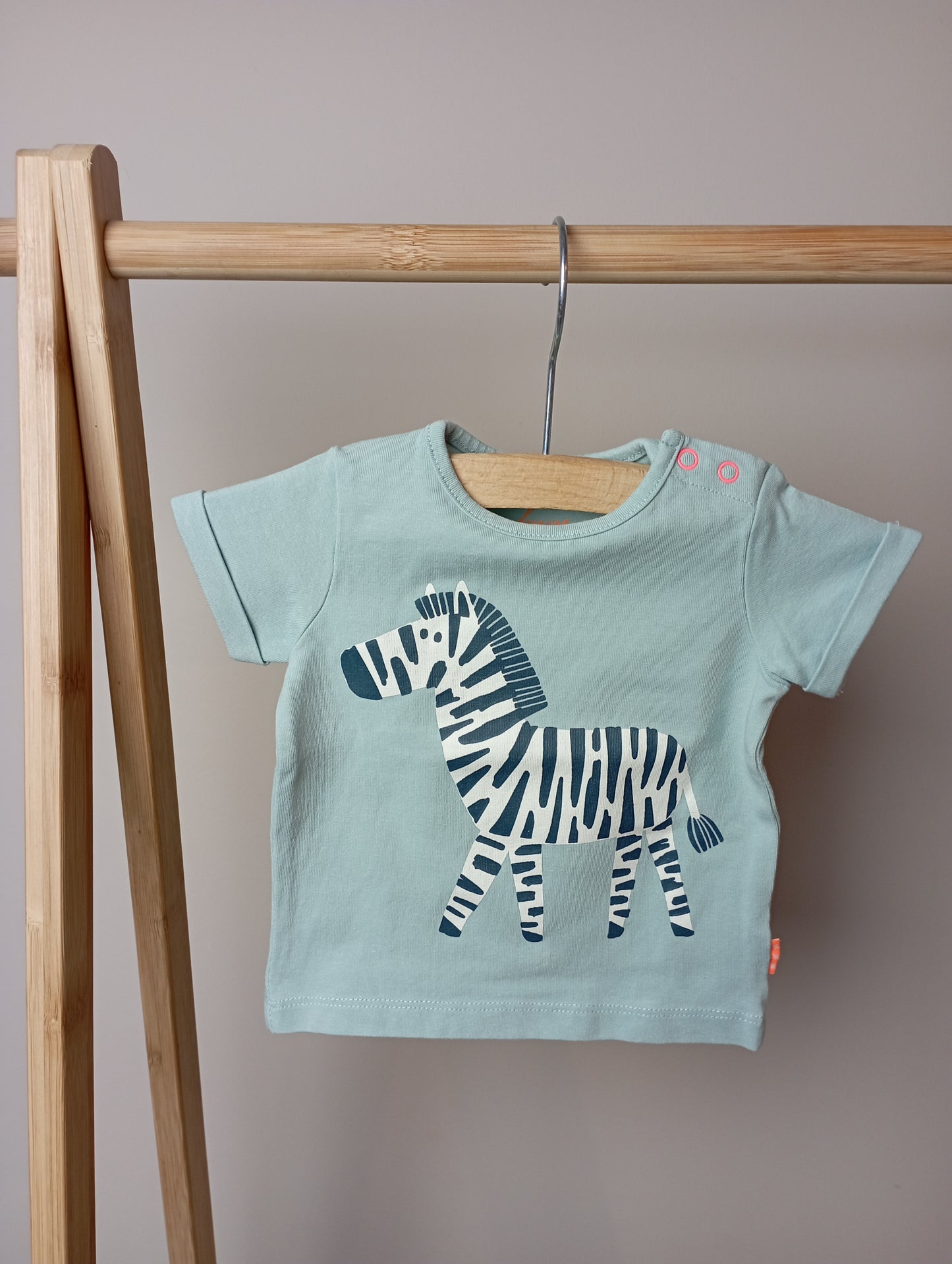 T-shirt met zebra 50 Hema