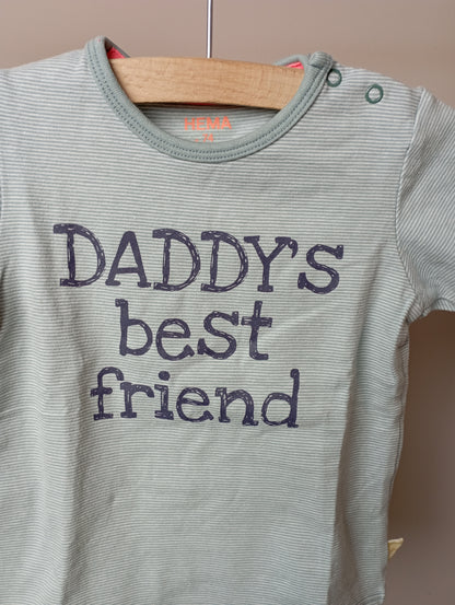 T-shirt "Daddy's best friend" 74 Hema