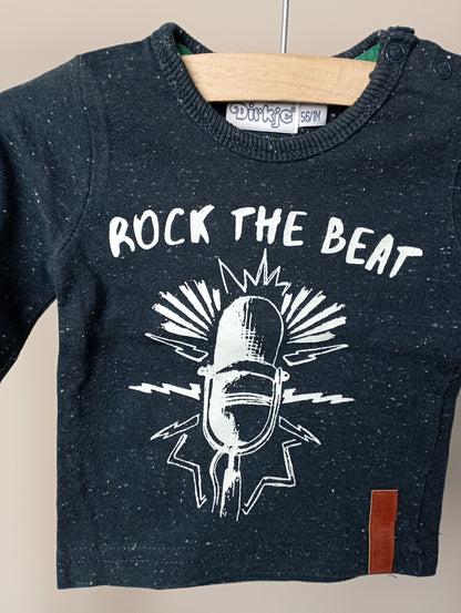 Longsleeve "Rock the beat" 56 Dirkje