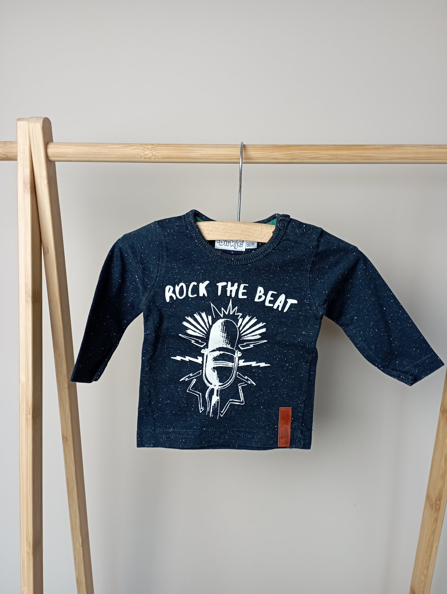 Longsleeve "Rock the beat" 56 Dirkje