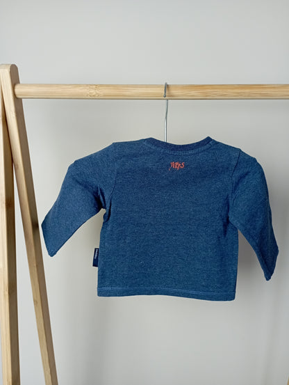 Longsleeve met auto's 56 Noppies