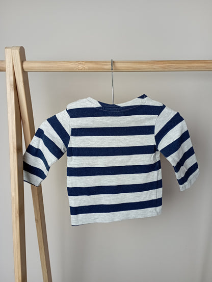 Longsleeve met zakje 56 Babyface