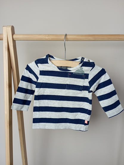 Longsleeve met zakje 56 Babyface