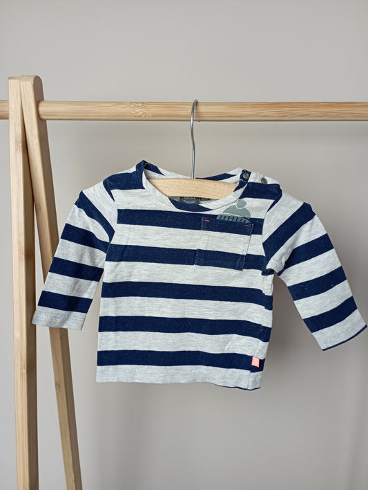 Longsleeve met zakje 56 Babyface