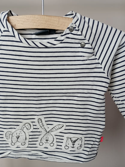 Longsleeve met dieren 62 Babyface