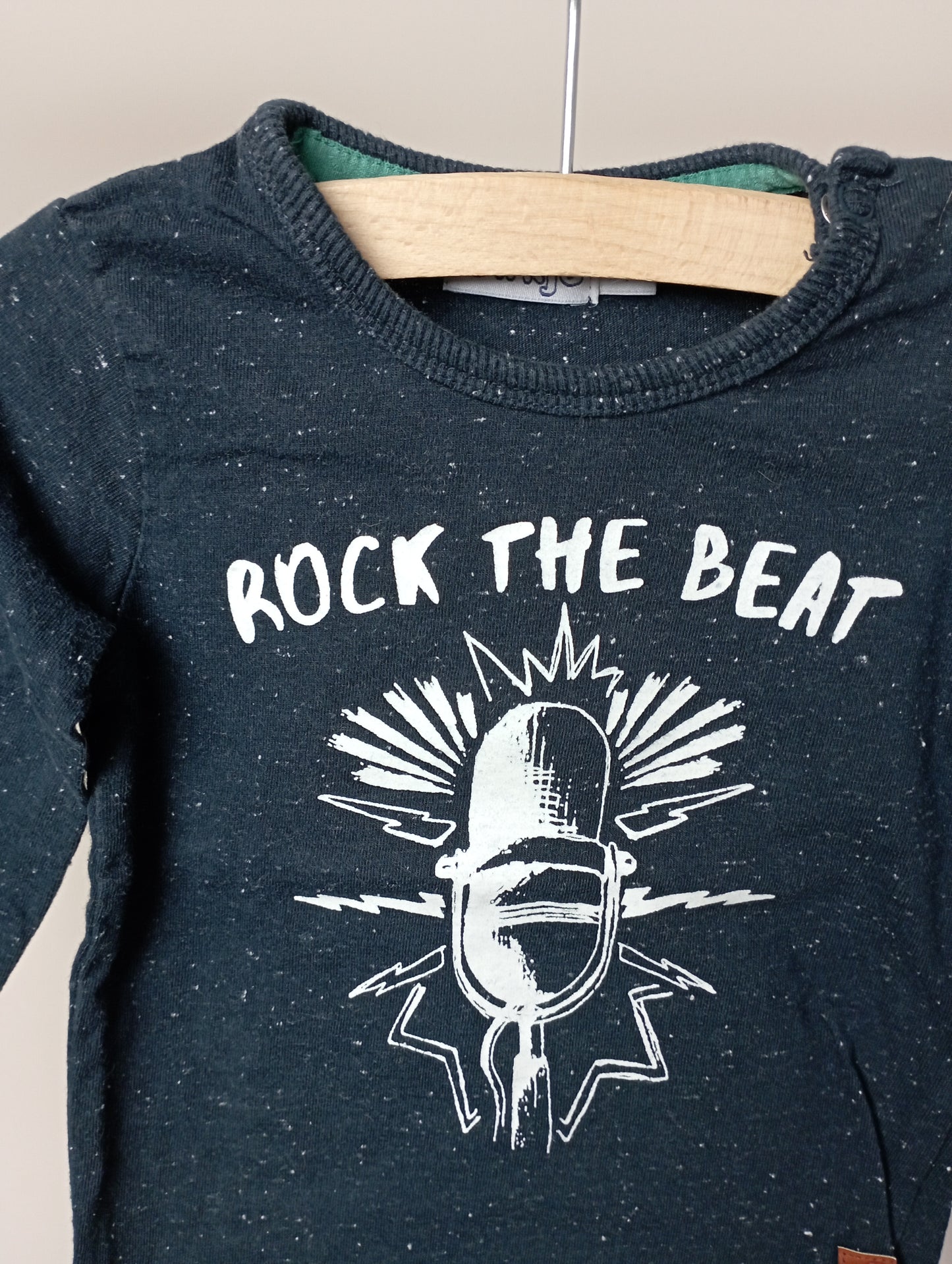 Longsleeve "Rock the beat" 74 Dirkje