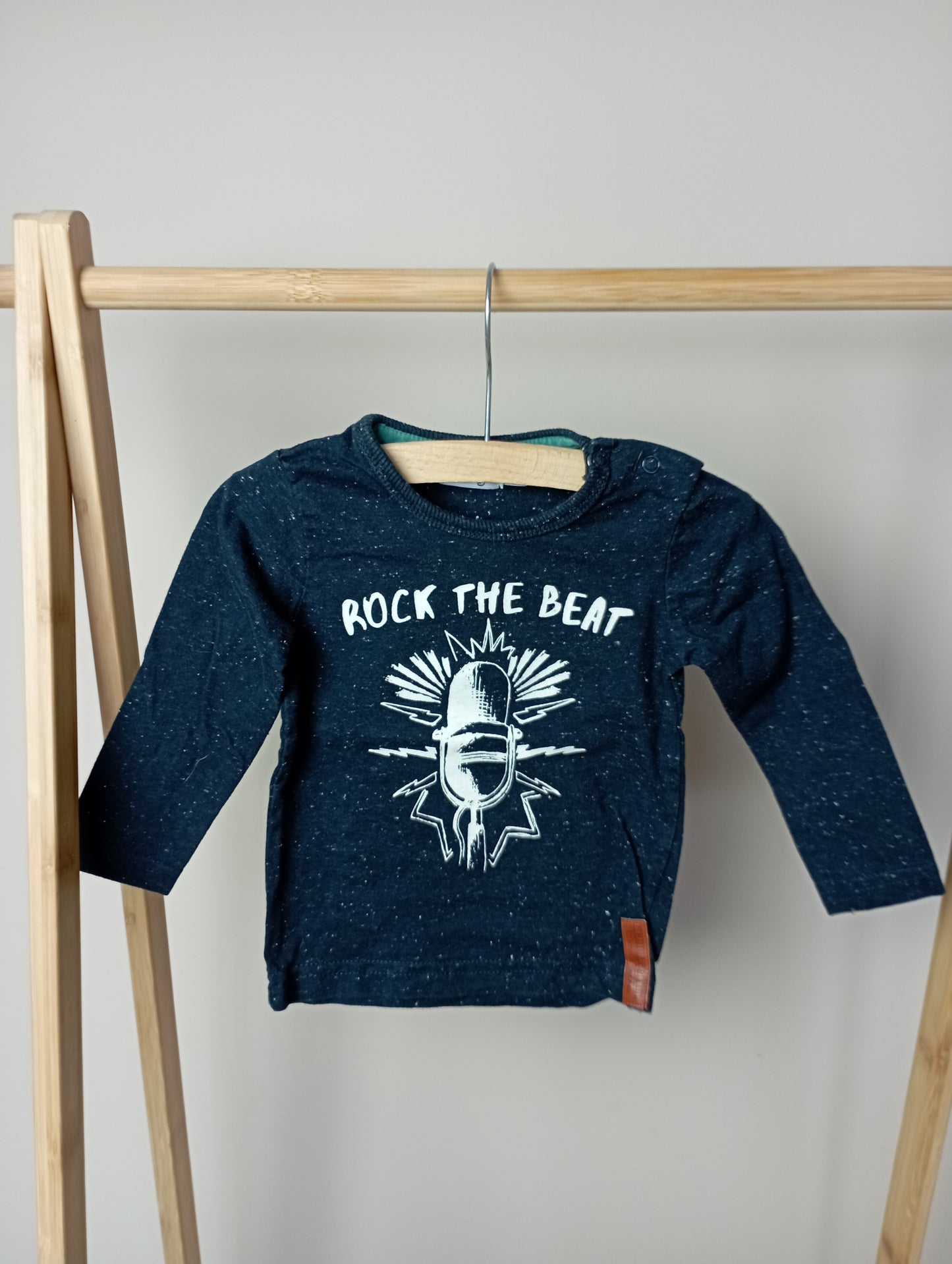 Longsleeve "Rock the beat" 74 Dirkje