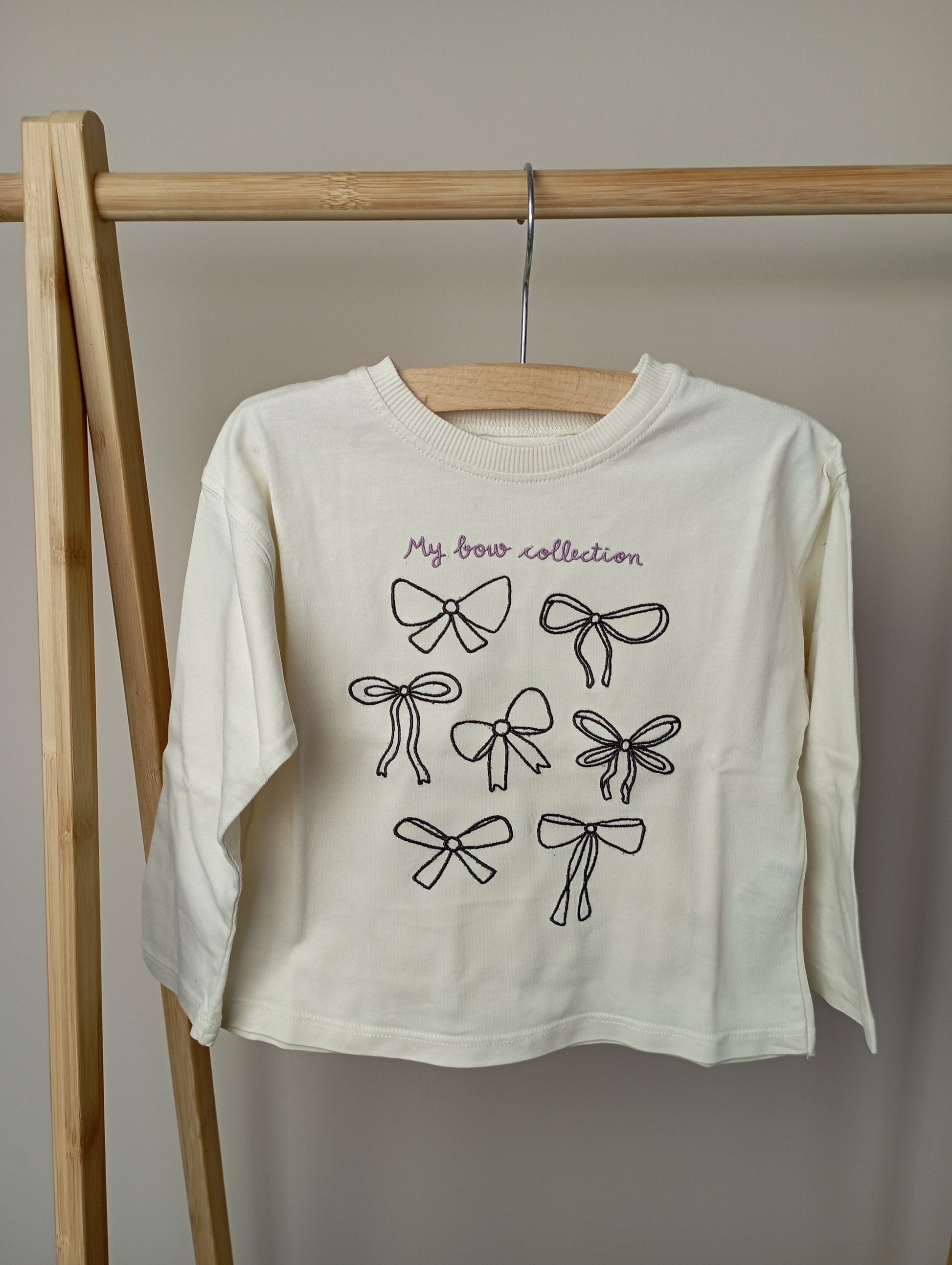 Longsleeve met strikjes 92 Zara