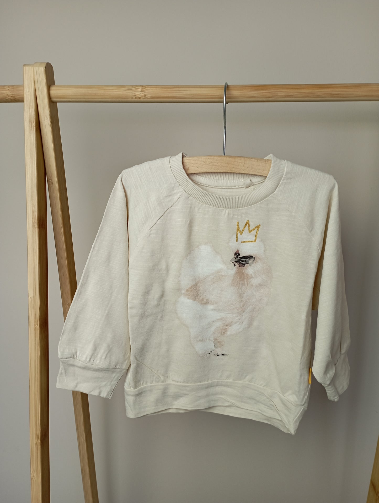 Longsleeve met kip 92 Stones and Bones