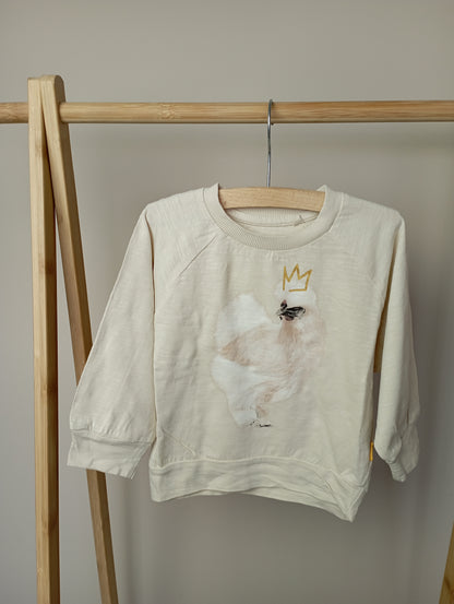 Longsleeve met kip 92 Stones and Bones