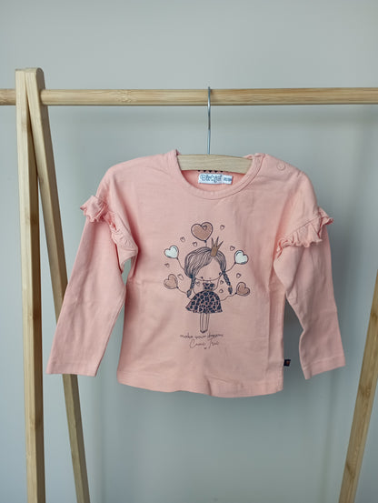 Longsleeve met prinses 86 Dirkje