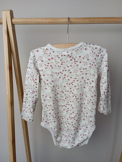 Romper met bloemetjes 86 H&M