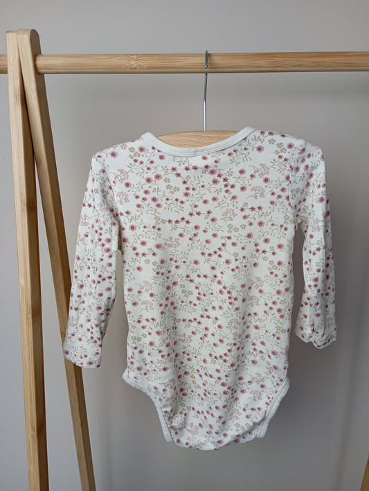 Romper met bloemetjes 86 H&M
