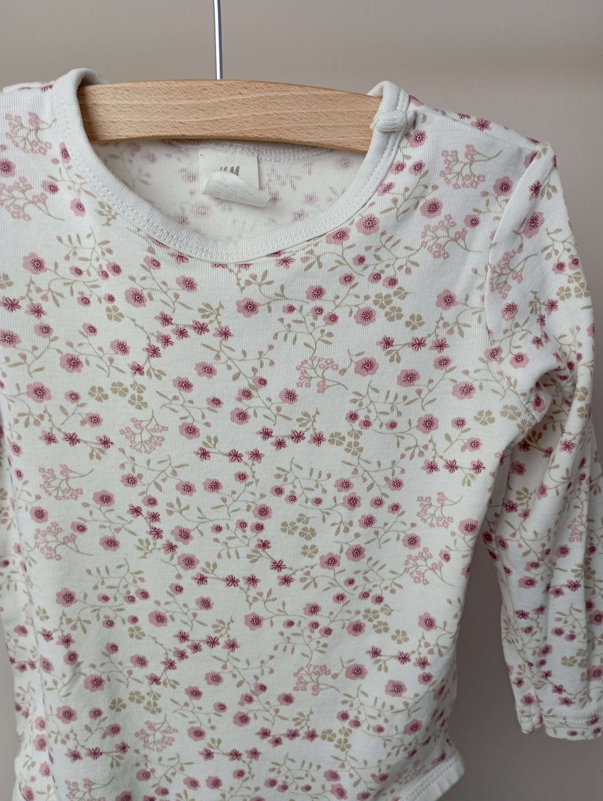 Romper met bloemetjes 86 H&M