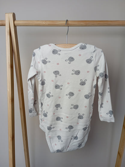 Romper met konijntje 92 H&M