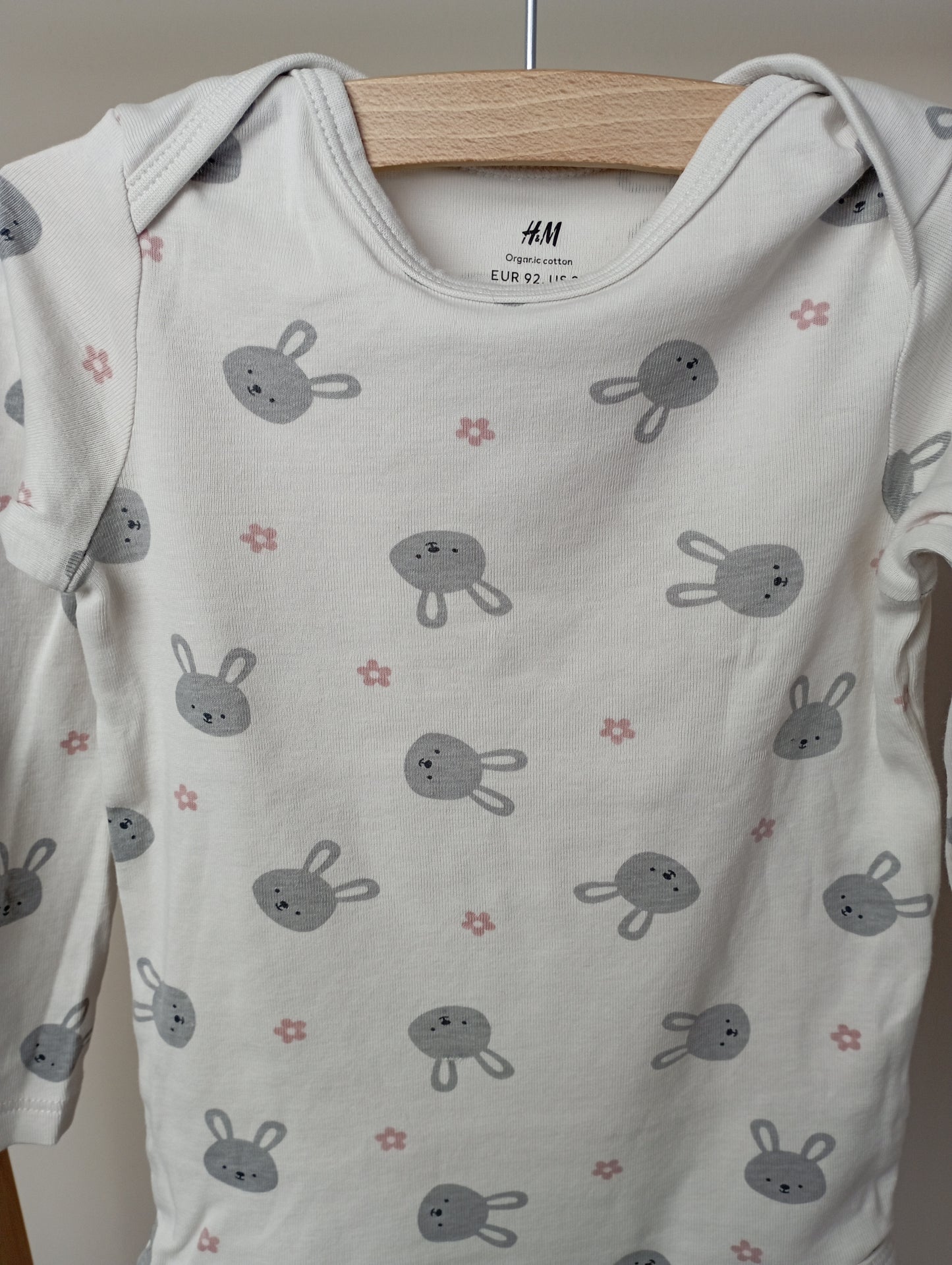 Romper met konijntje 92 H&M