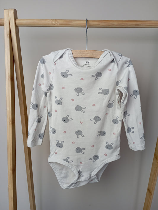 Romper met konijntje 92 H&M