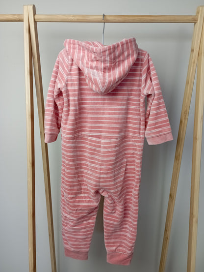 Zachte onesie met konijn 2y Woody