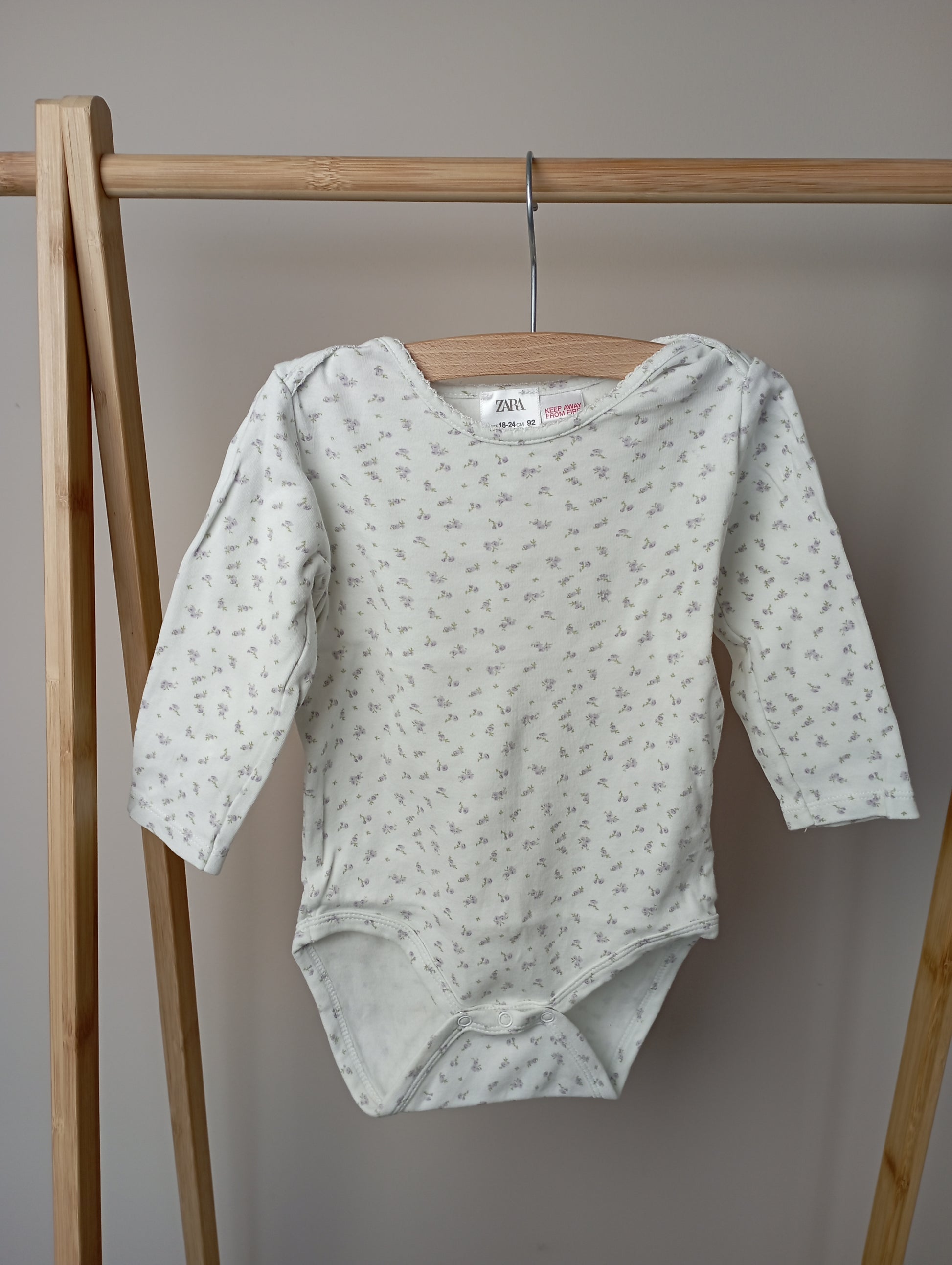 Romper met bloemetjes 92 Zara