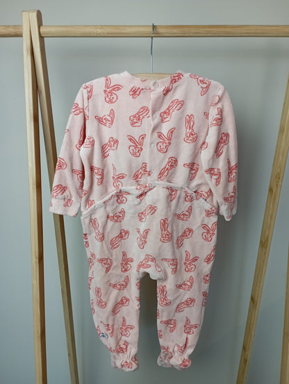 Zachte pyjama met konijntjes 80 Woody