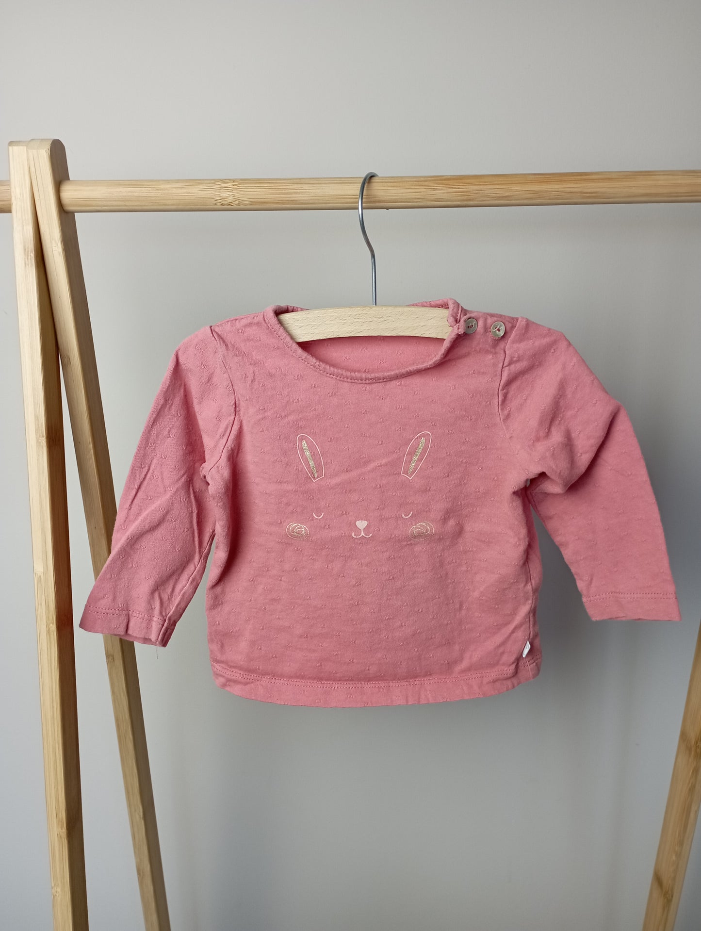 Longsleeve met konijntje 74 Noukie's