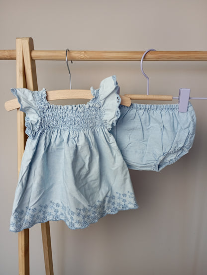 Jurkje met broekje 62 Zara