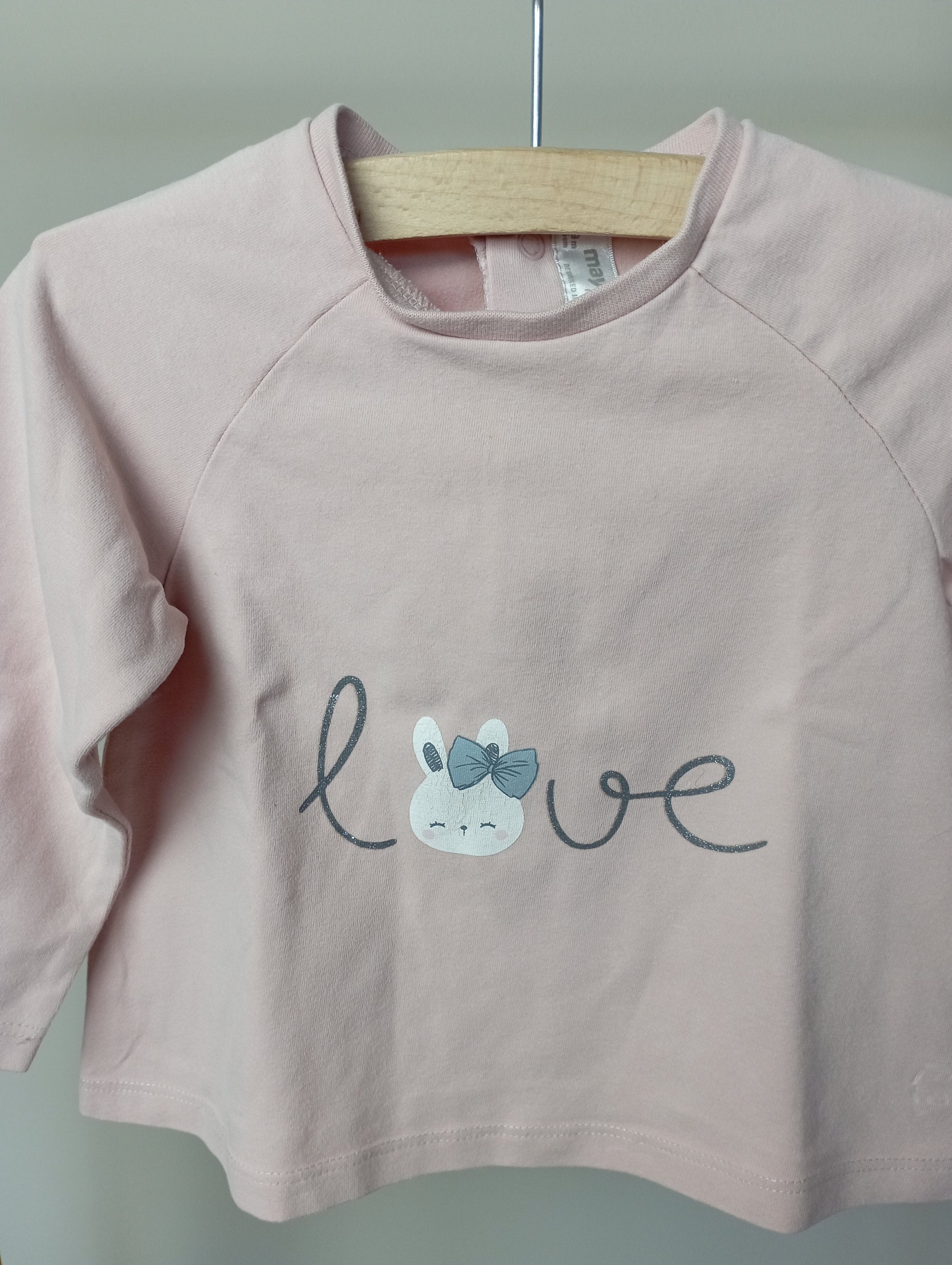 Shirt "Love" 6-9m Mayoral