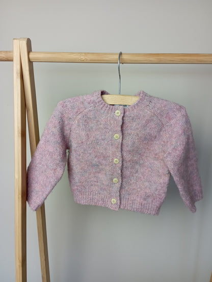 Gebreid vestje 9m P'tit Filou