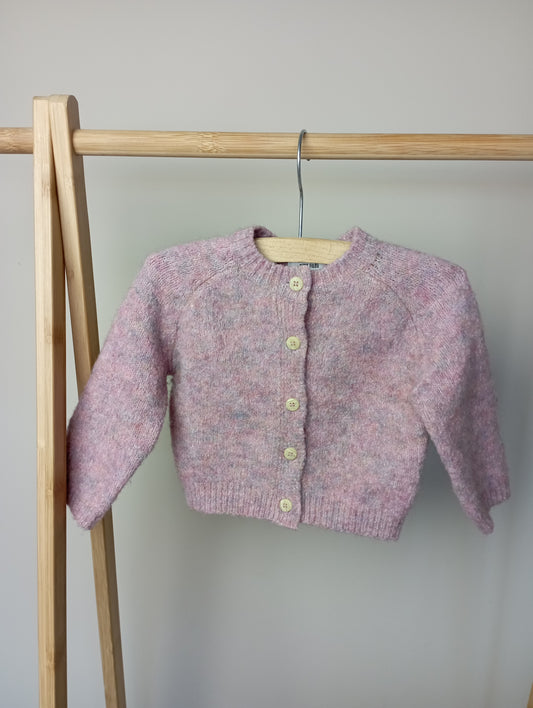 Gebreid vestje 9m P'tit Filou