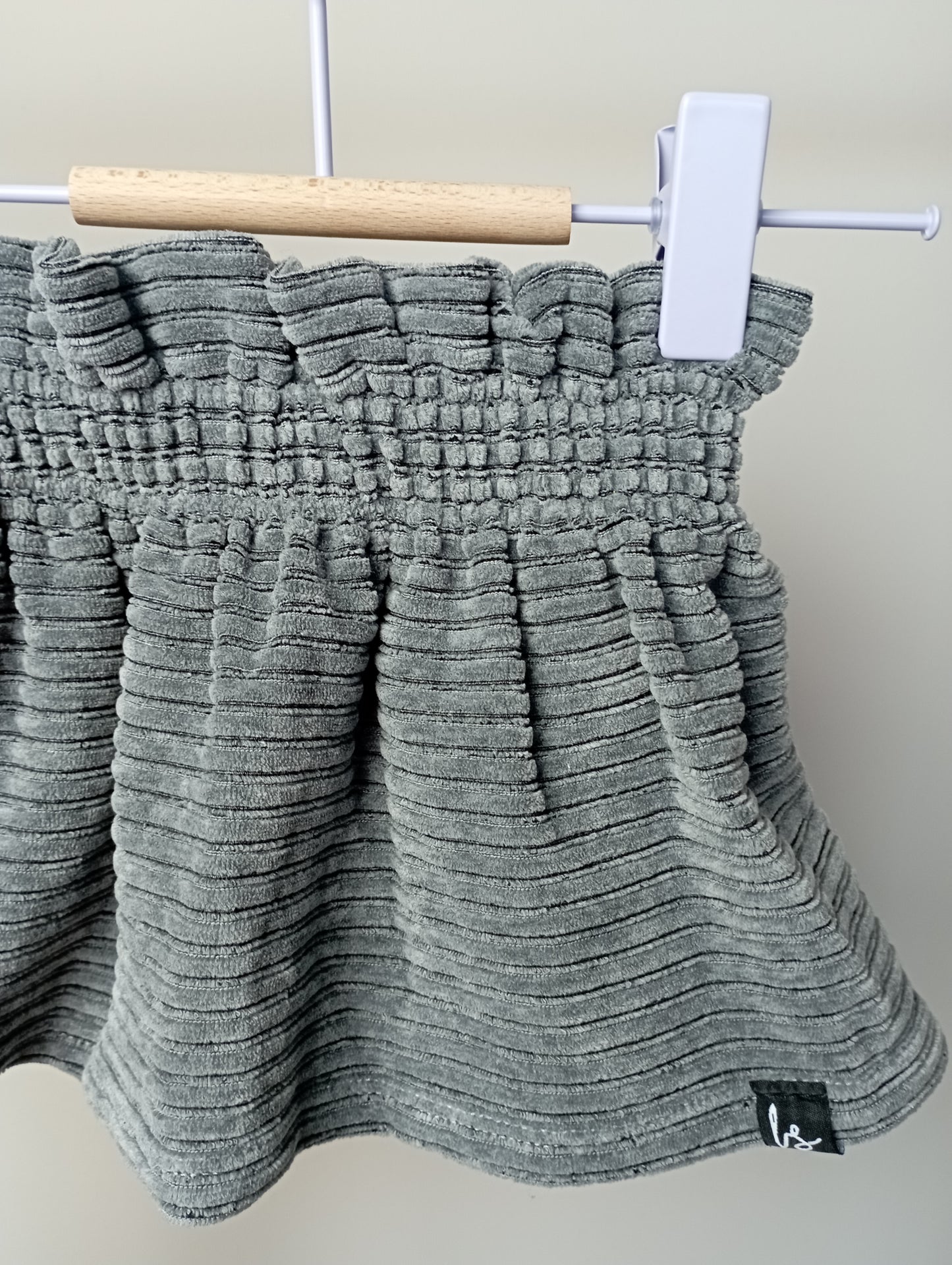 Geribbeld rokje 50/56 Babystyling