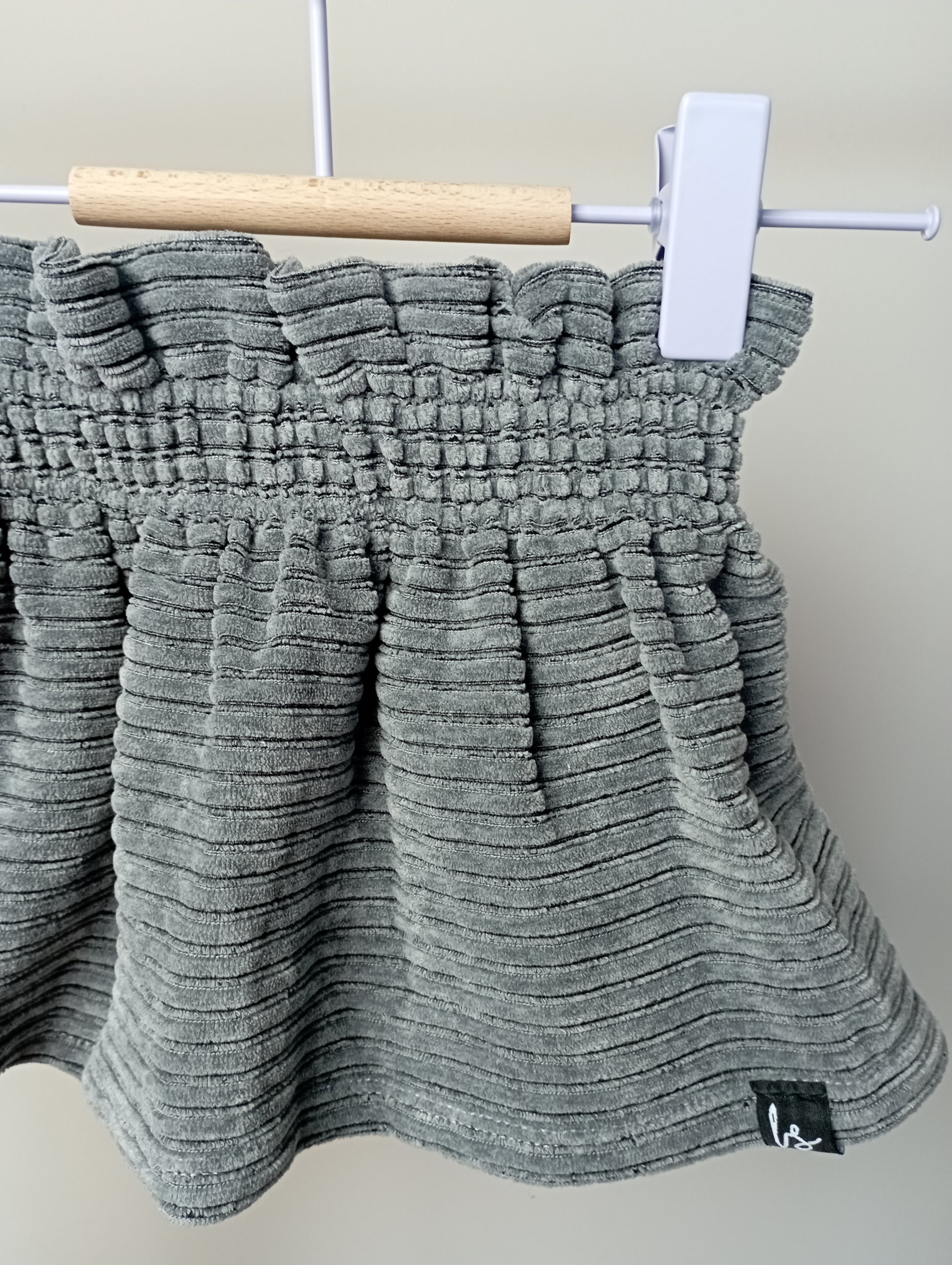Geribbeld rokje 50/56 Babystyling