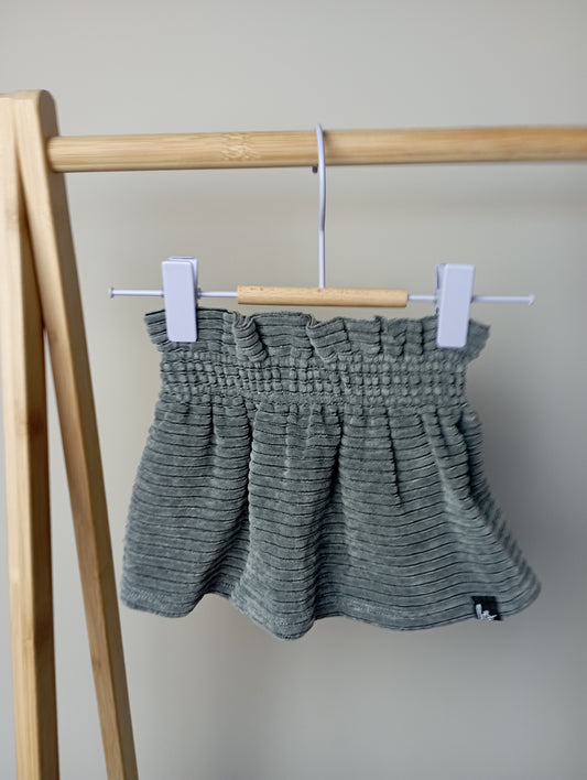 Geribbeld rokje 50/56 Babystyling