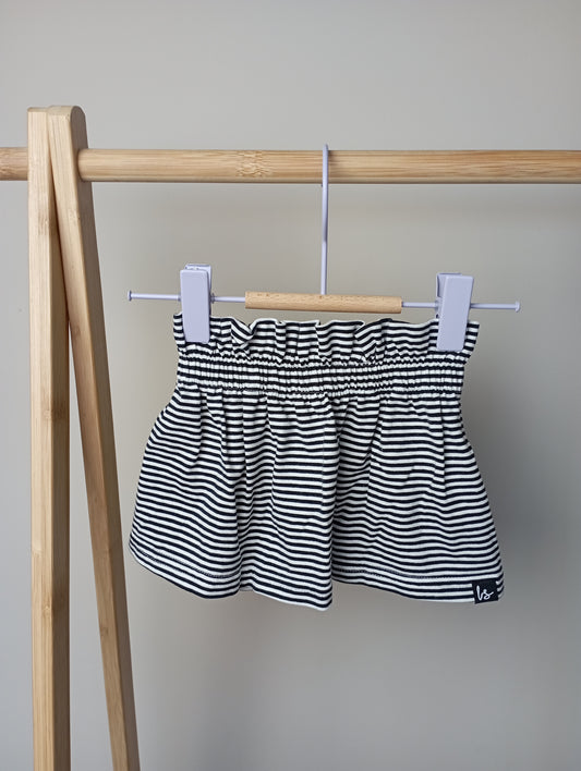 Gestreept rokje 50/56 Babystyling