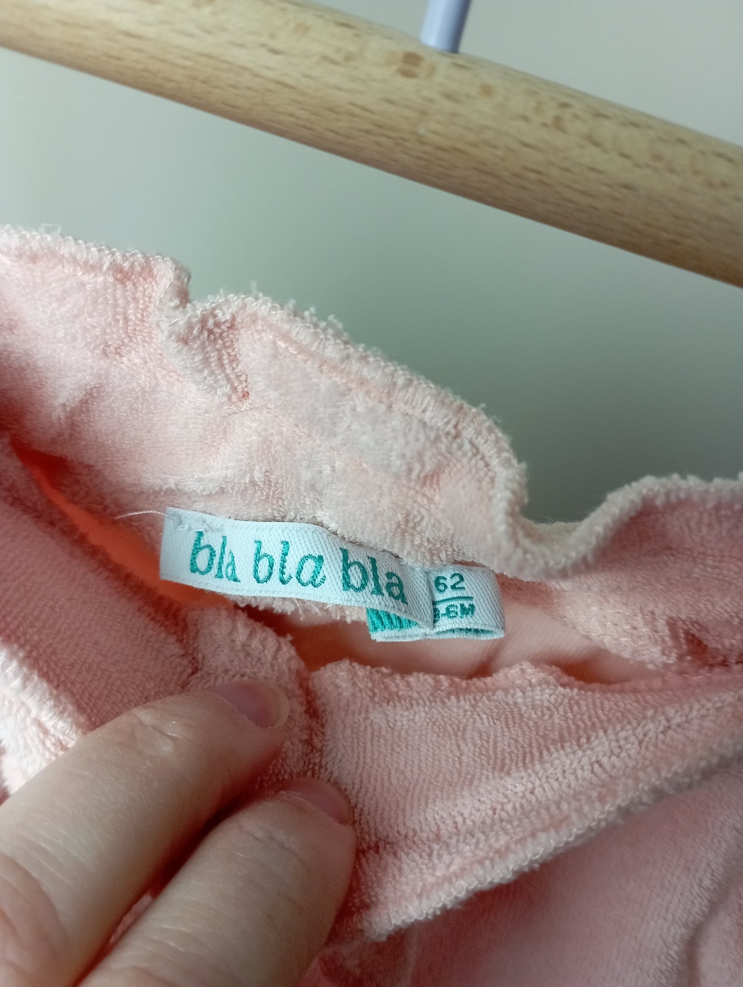 Short in badstof 62 Bla bla bla
