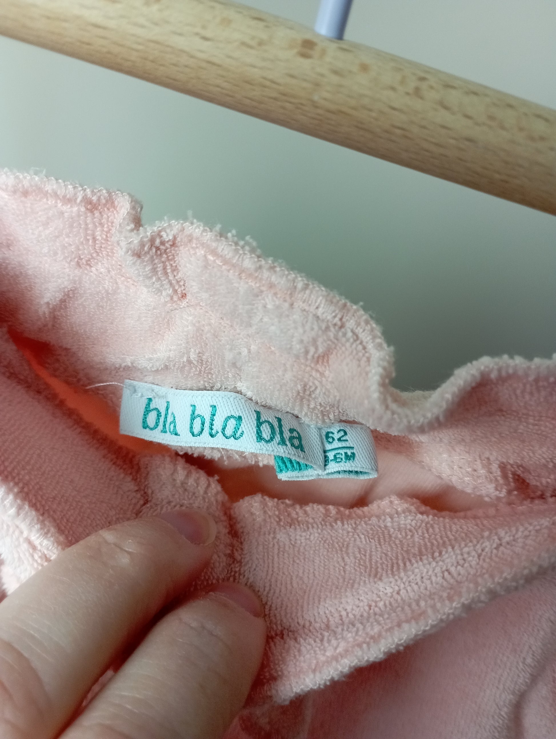 Short in badstof 62 Bla bla bla