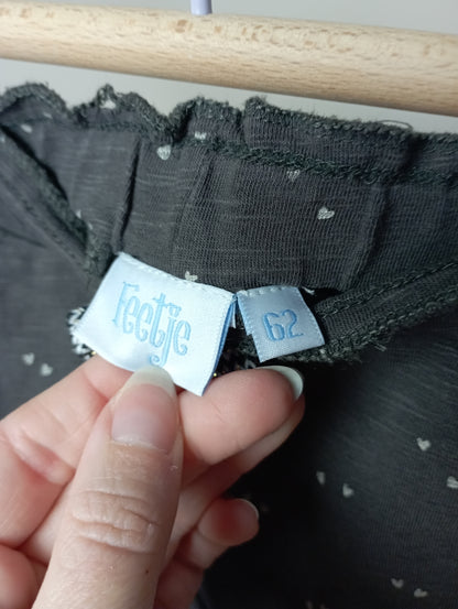 Short met hartjes 62 Feetje