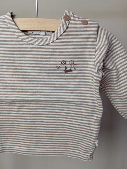 Longsleeve met strepen 62 Feetje