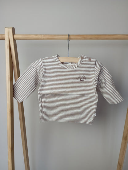 Longsleeve met strepen 62 Feetje
