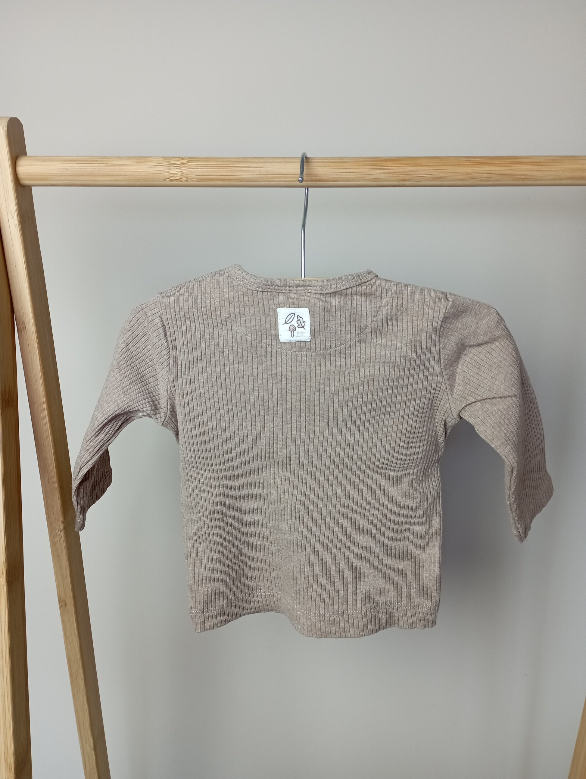 Longsleeve met konijntje 62 Feetje