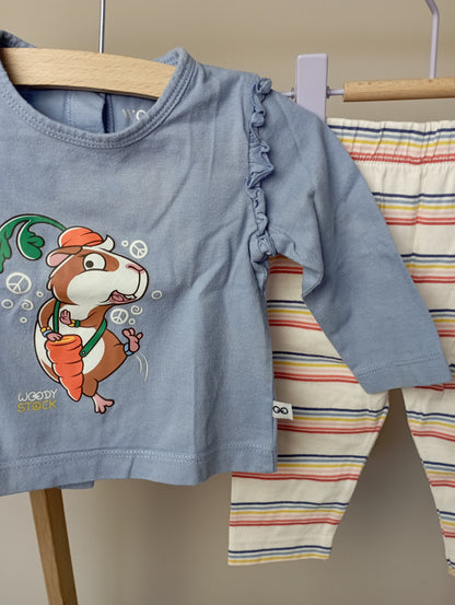 Pyjama met cavia 62 Woody