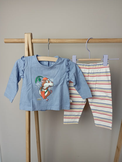 Pyjama met cavia 62 Woody
