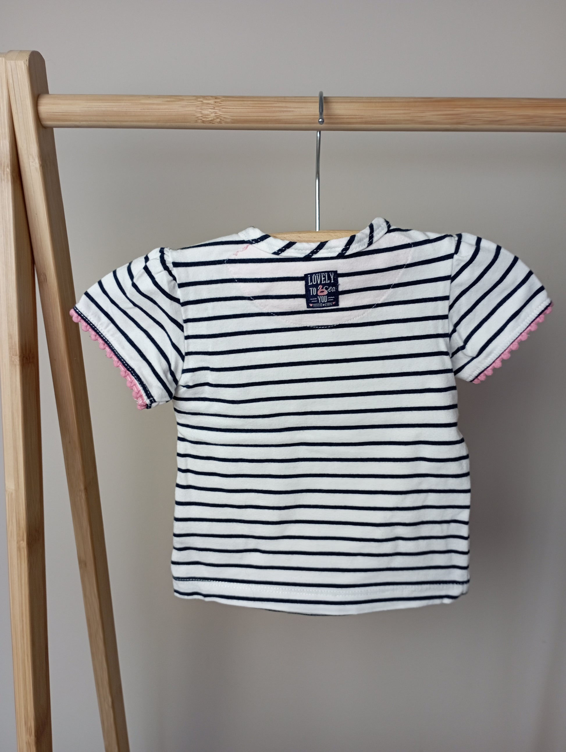 Shirt met flamingo 62 Feetje