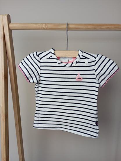 Shirt met flamingo 62 Feetje