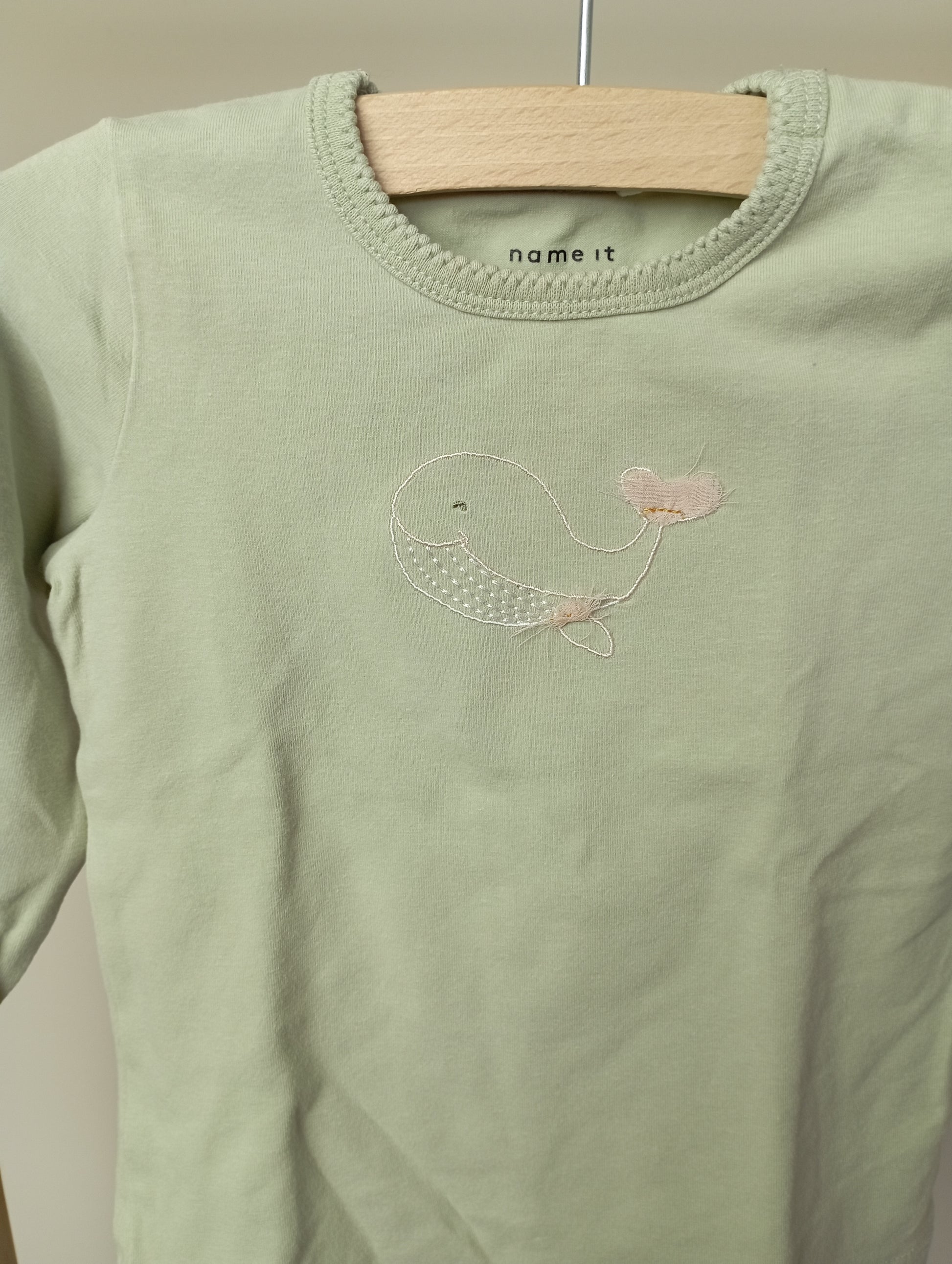 Longsleeve met walvis 68 Name It