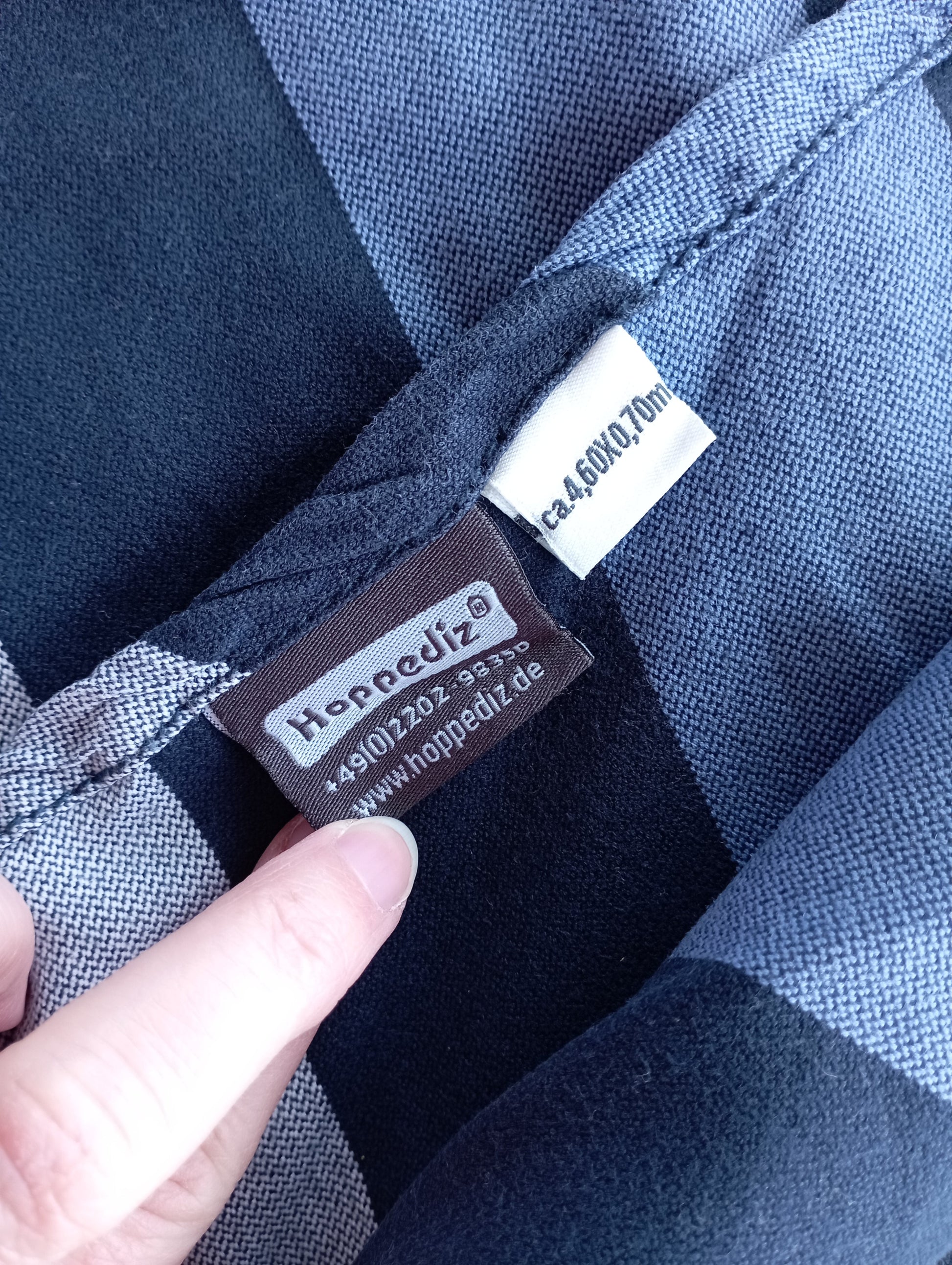 Draagzak 4,6m Hoppediz