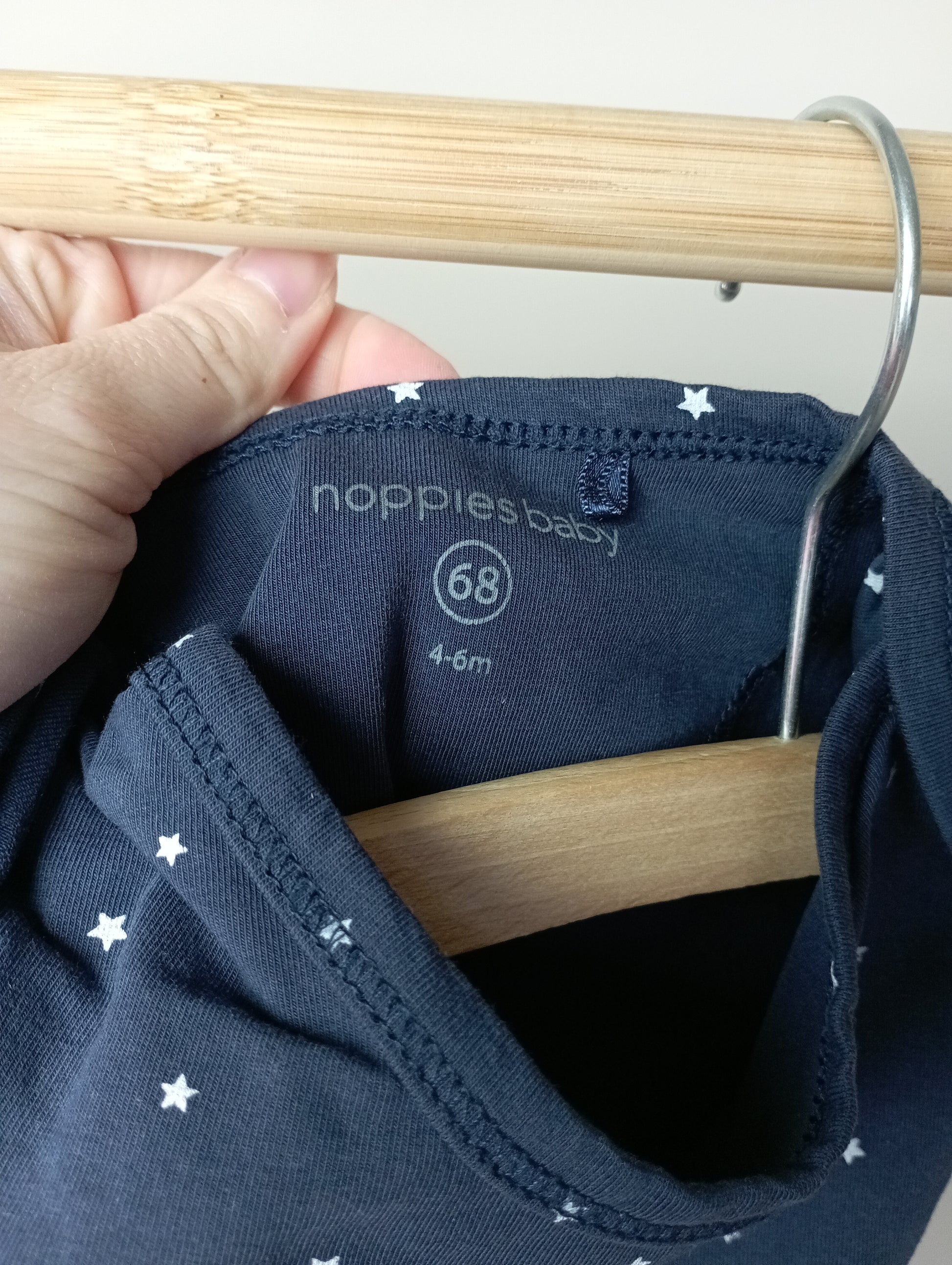 Romper met sterretjes 68 Noppies