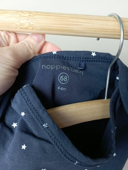 Romper met sterretjes 68 Noppies
