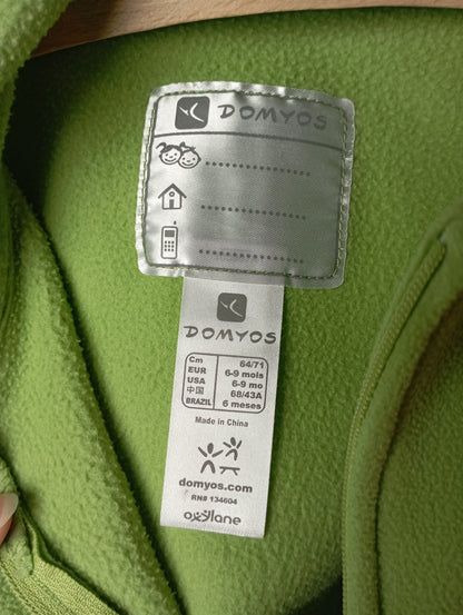 Fleece vest 68 Domyos